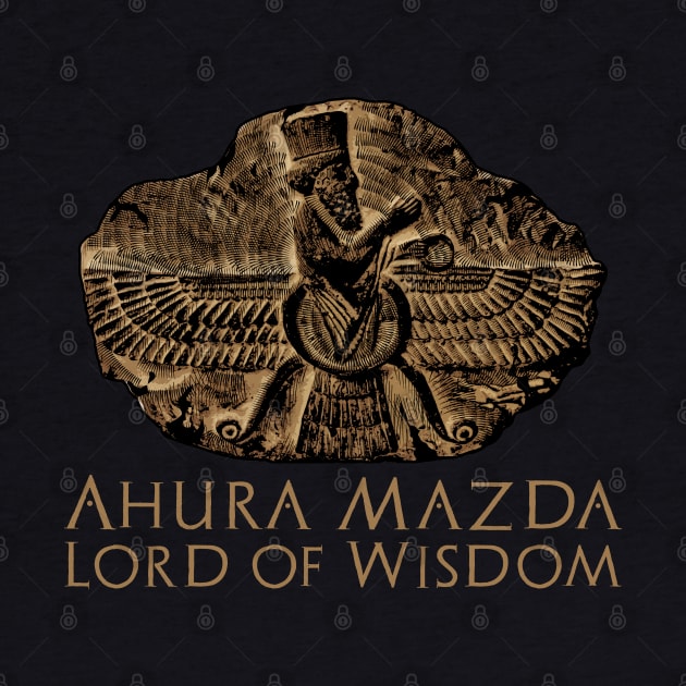 Ahura Mazda - Ancient Persian Mythology - Zoroastrianism by Styr Designs